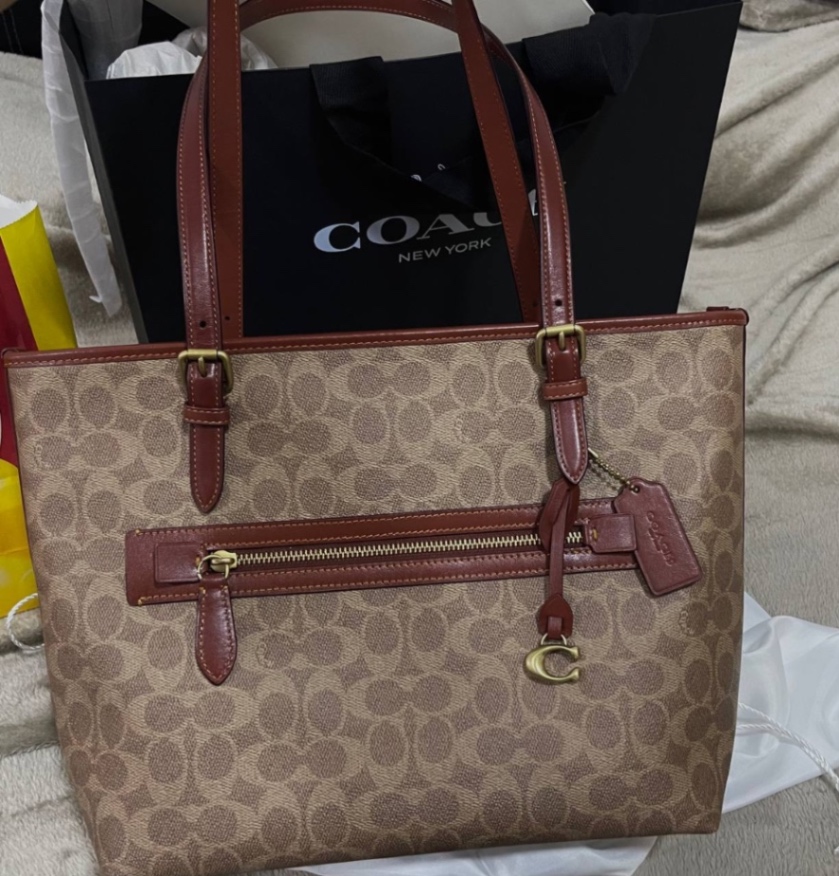 Сумка coach tote bag